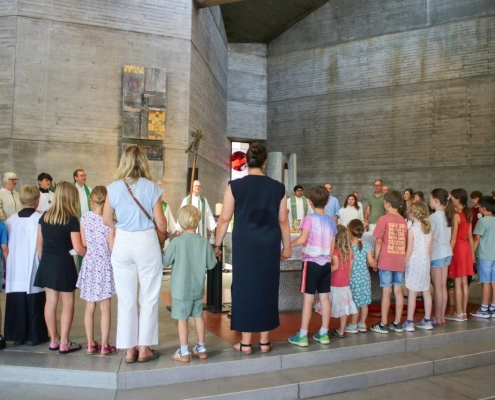 2026 Seelsorgeeinheits-Gottesdienst Kinder beim Vater unser FOTO HILDEBRAND